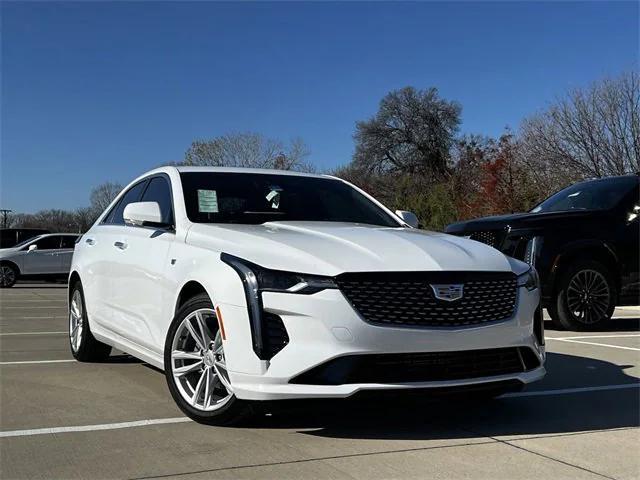 new 2025 Cadillac CT4 car, priced at $38,190