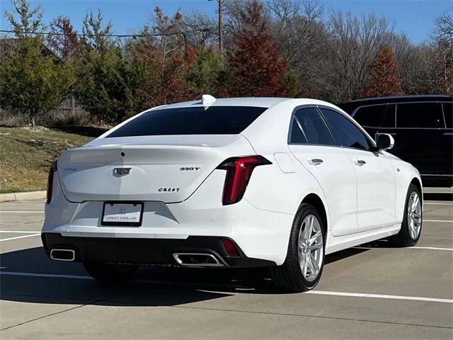 new 2025 Cadillac CT4 car, priced at $38,190