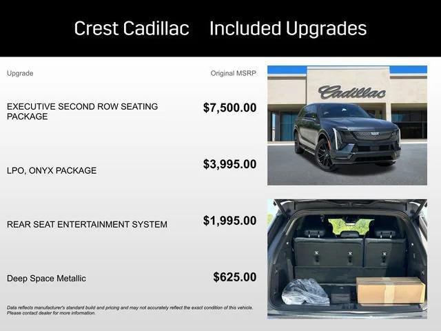 new 2025 Cadillac Escalade IQ car, priced at $165,205