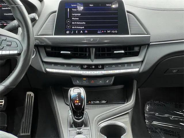 used 2022 Cadillac CT4-V car, priced at $58,078
