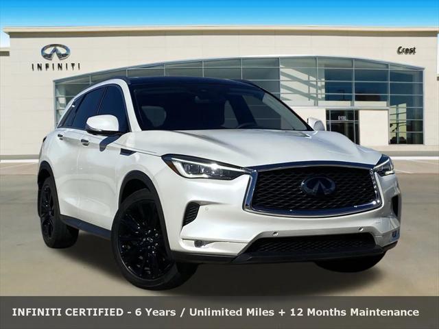 used 2021 INFINITI QX50 car, priced at $28,444