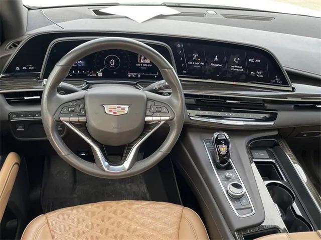 used 2021 Cadillac Escalade ESV car, priced at $68,842