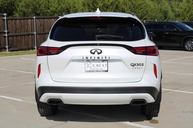 new 2024 INFINITI QX50 car, priced at $47,988