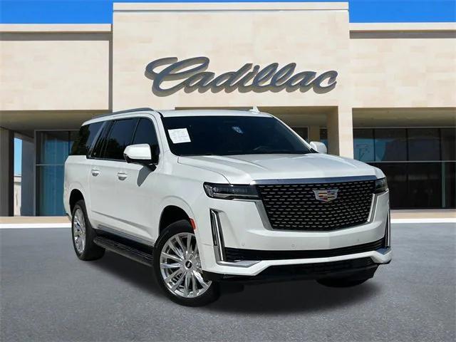 used 2023 Cadillac Escalade ESV car, priced at $69,321
