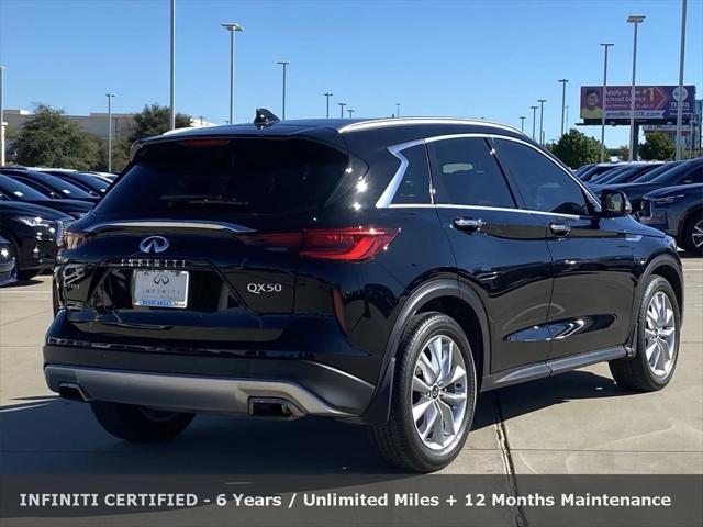 used 2022 INFINITI QX50 car, priced at $29,988