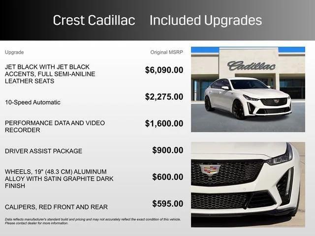used 2022 Cadillac CT5-V car, priced at $92,964
