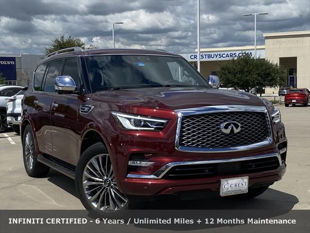 used 2021 INFINITI QX80 car, priced at $44,788