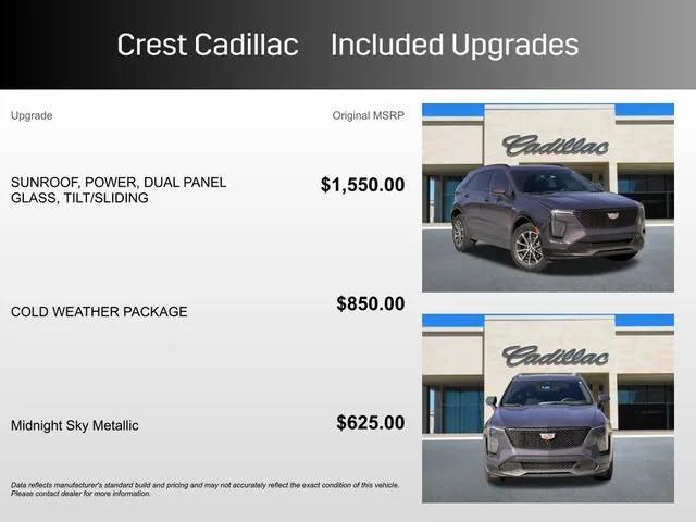 used 2025 Cadillac XT4 car, priced at $40,893