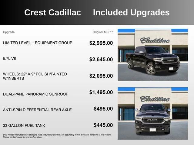 used 2019 Ram 1500 car, priced at $34,787