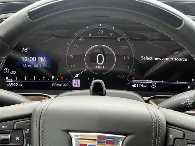 used 2024 Cadillac Escalade ESV car, priced at $101,999