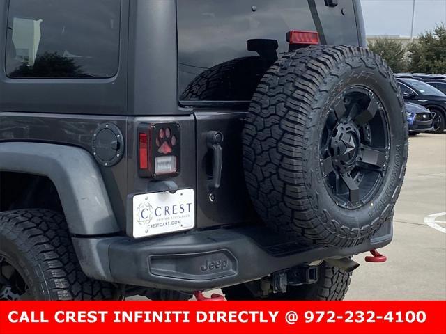 used 2018 Jeep Wrangler JK Unlimited car, priced at $28,494