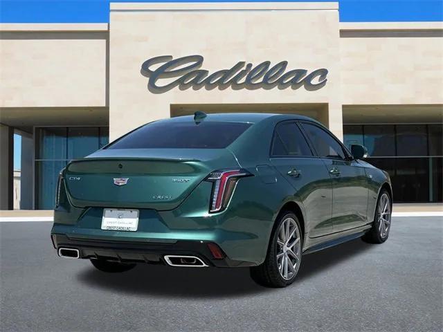 new 2025 Cadillac CT4 car, priced at $47,965