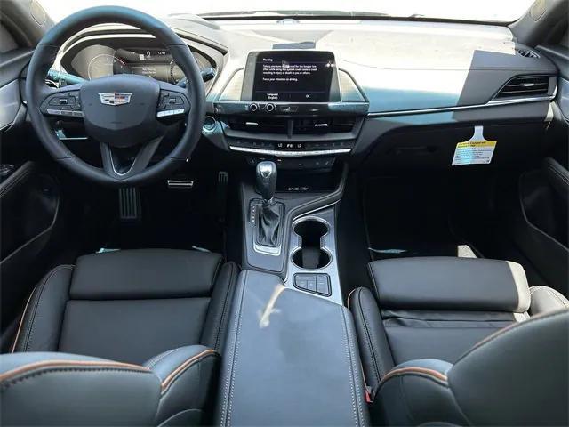 new 2025 Cadillac CT4 car, priced at $47,965