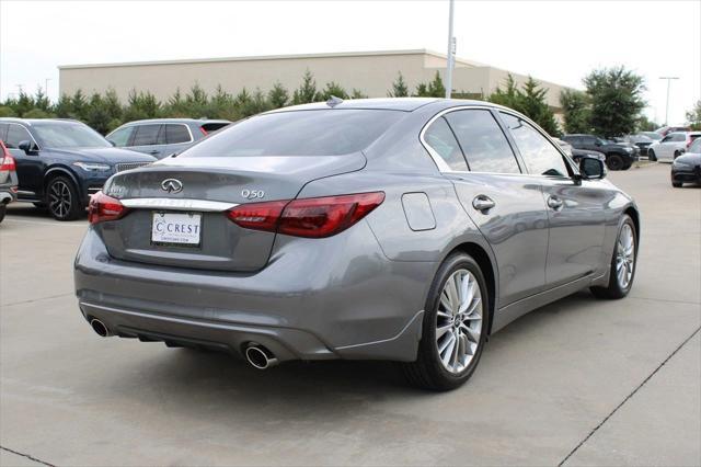 new 2024 INFINITI Q50 car, priced at $41,748