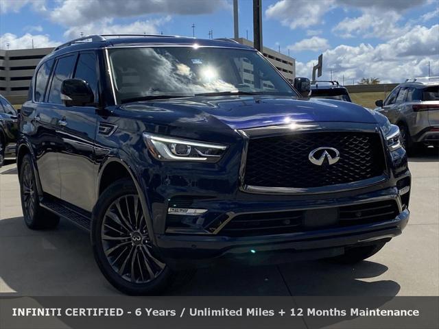 used 2021 INFINITI QX80 car, priced at $42,888