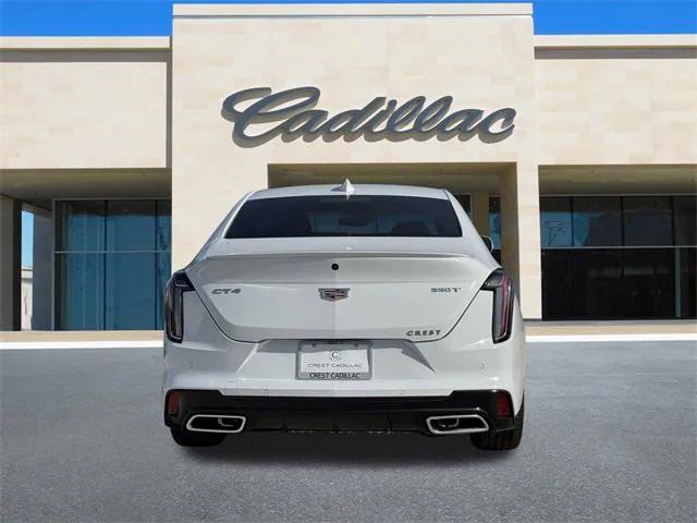 new 2025 Cadillac CT4 car, priced at $43,740