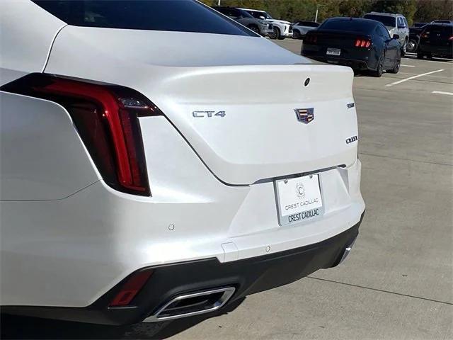 new 2025 Cadillac CT4 car, priced at $45,763