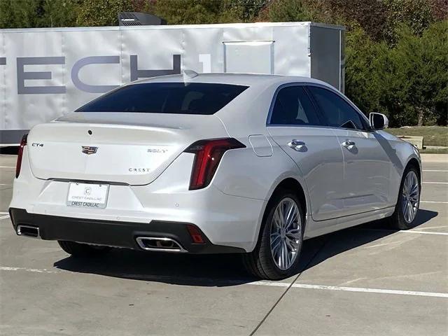 new 2025 Cadillac CT4 car, priced at $45,763