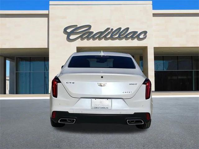 new 2025 Cadillac CT4 car, priced at $43,765