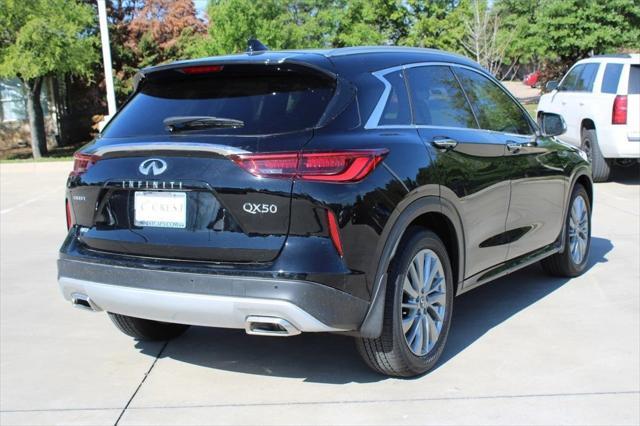 new 2025 INFINITI QX50 car, priced at $53,935