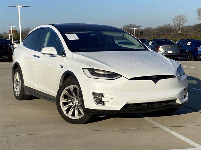 used 2018 Tesla Model X car, priced at $27,353