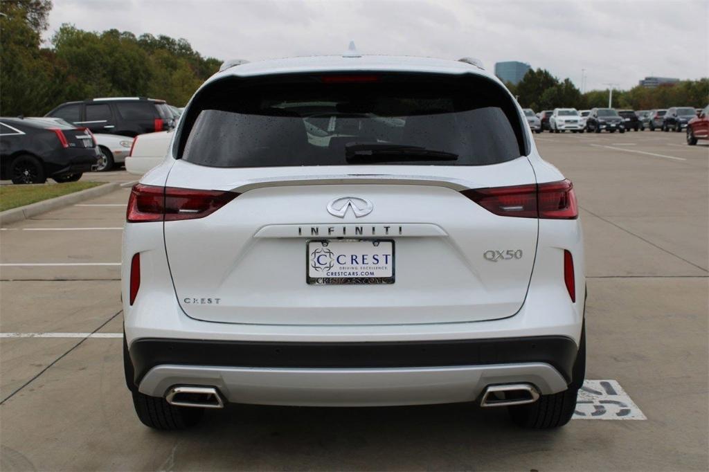 new 2024 INFINITI QX50 car, priced at $44,824