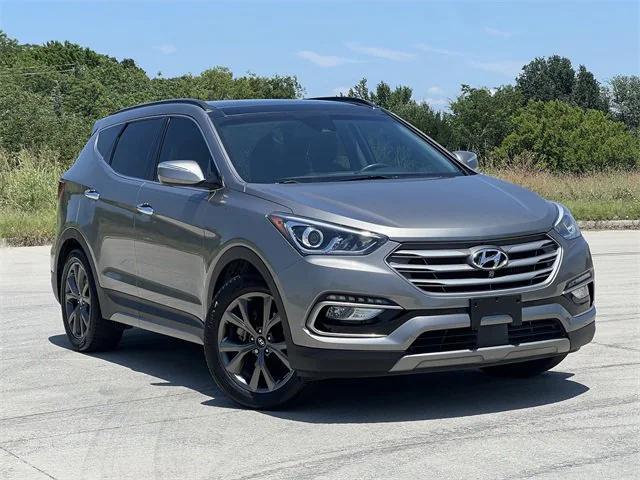 used 2018 Hyundai Santa Fe Sport car, priced at $19,300