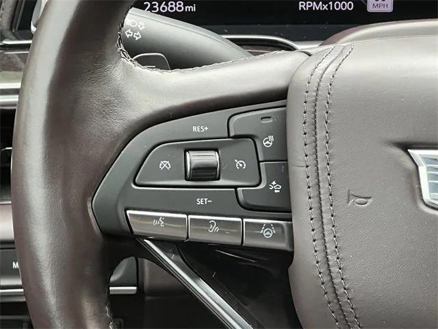 used 2023 Cadillac Escalade ESV car, priced at $84,449