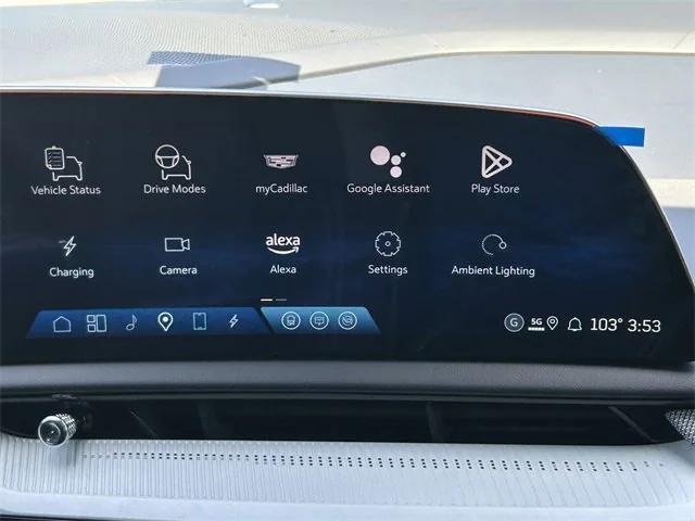 new 2025 Cadillac OPTIQ car, priced at $54,990