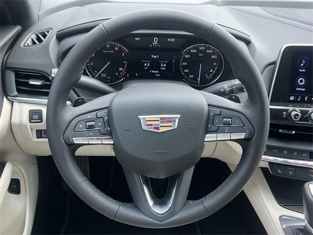 new 2025 Cadillac CT4 car, priced at $43,765