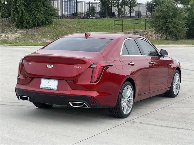 new 2025 Cadillac CT4 car, priced at $43,765