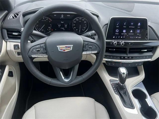 new 2025 Cadillac CT4 car, priced at $43,765