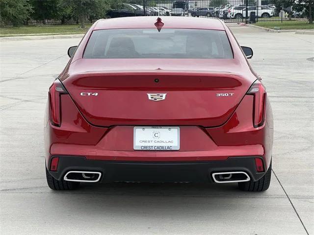 new 2025 Cadillac CT4 car, priced at $43,765