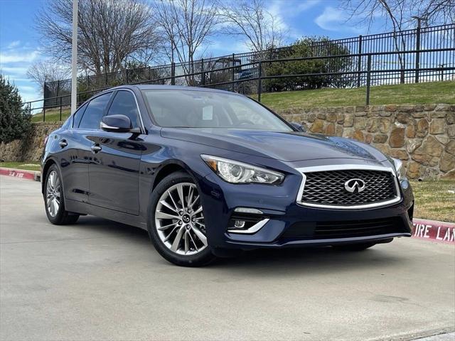 new 2024 INFINITI Q50 car, priced at $42,395