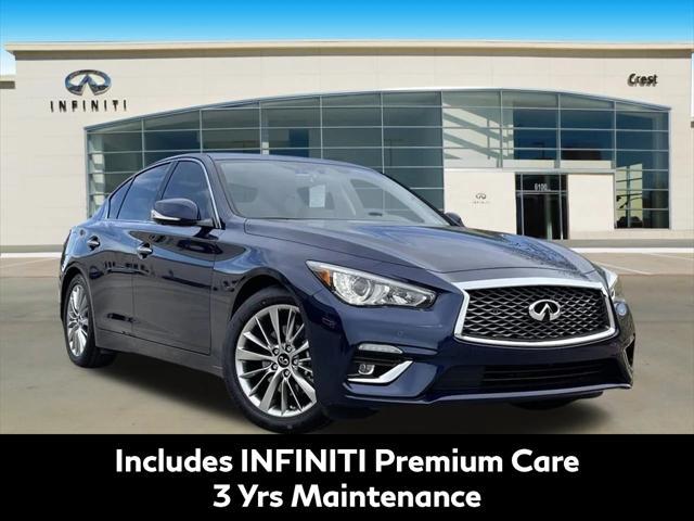 new 2024 INFINITI Q50 car, priced at $42,395