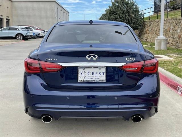 new 2024 INFINITI Q50 car, priced at $42,395