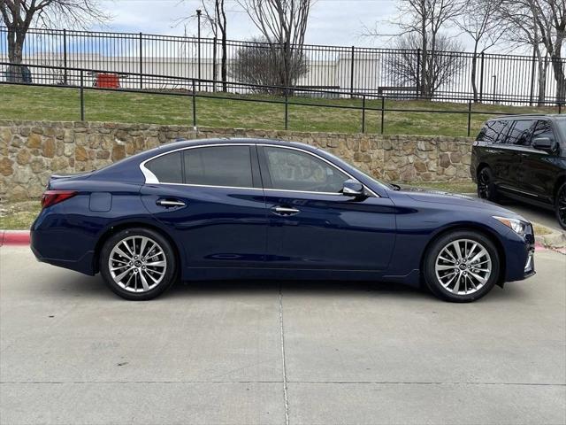 new 2024 INFINITI Q50 car, priced at $42,395