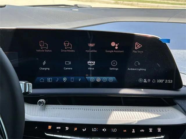 new 2025 Cadillac OPTIQ car, priced at $63,284