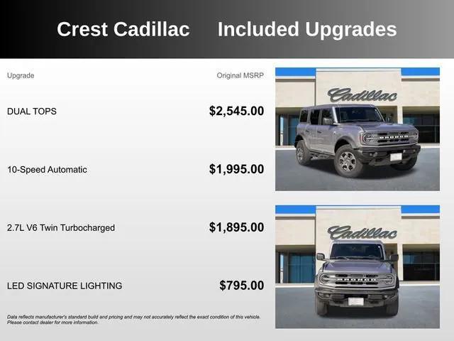 used 2023 Ford Bronco car, priced at $34,999