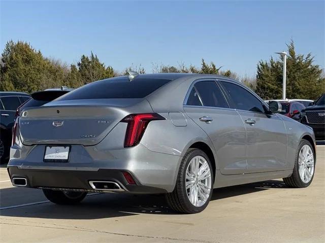 new 2025 Cadillac CT4 car, priced at $43,165