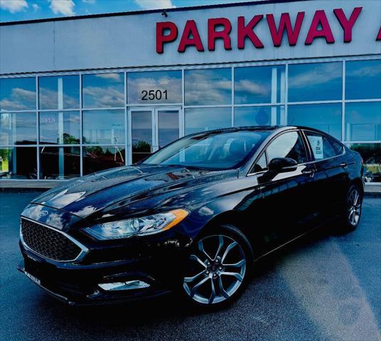 used 2017 Ford Fusion car, priced at $15,990