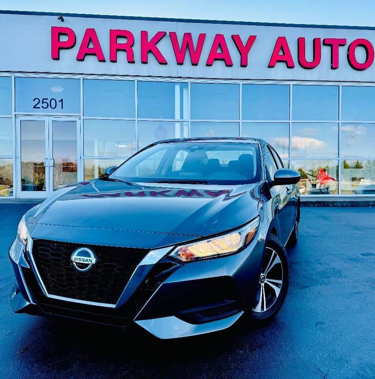 used 2021 Nissan Sentra car, priced at $16,990