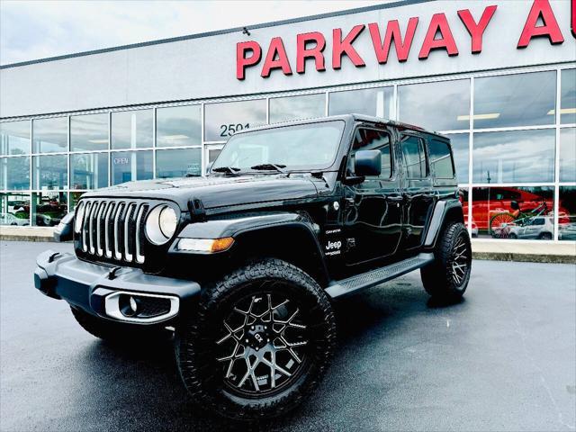 used 2018 Jeep Wrangler Unlimited car, priced at $25,800