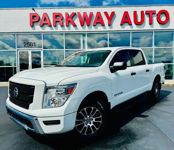 used 2022 Nissan Titan car, priced at $33,990