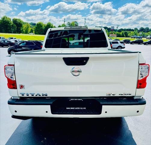 used 2022 Nissan Titan car, priced at $33,990