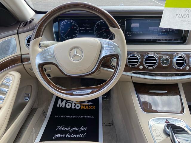 used 2016 Mercedes-Benz S-Class car, priced at $29,995