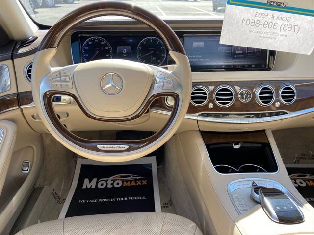 used 2016 Mercedes-Benz S-Class car, priced at $29,995