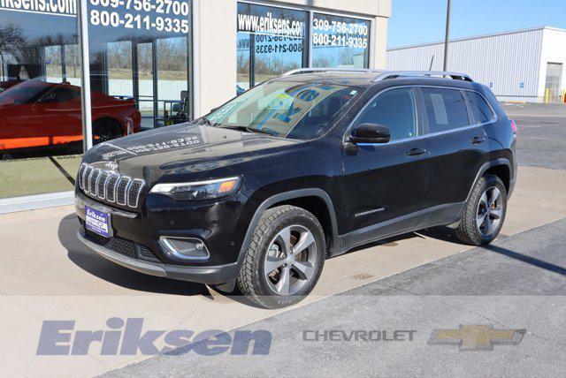 used 2019 Jeep Cherokee car, priced at $20,990