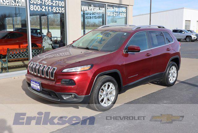 used 2018 Jeep Cherokee car, priced at $16,990