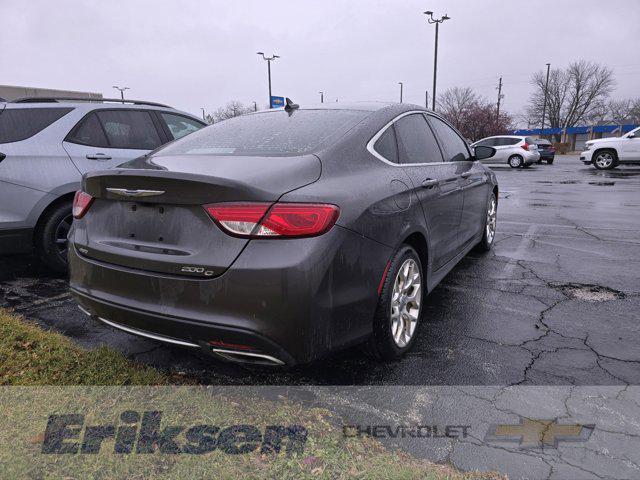 used 2015 Chrysler 200 car, priced at $7,990